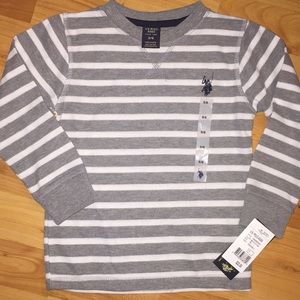 NWT boys 5/6 long sleeve US Polo Assn!